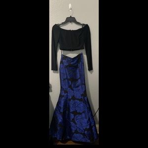 2 Piece Prom Dress Xscape